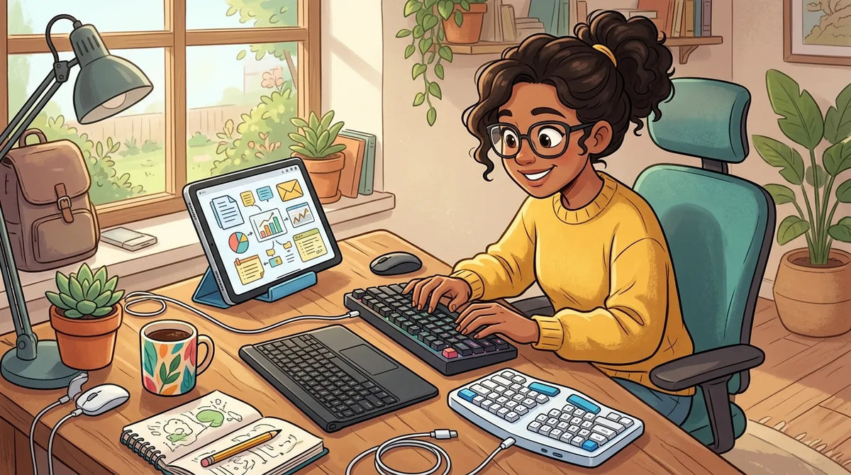Choosing the Best Keyboard for 8 Inch Tablet Workflows